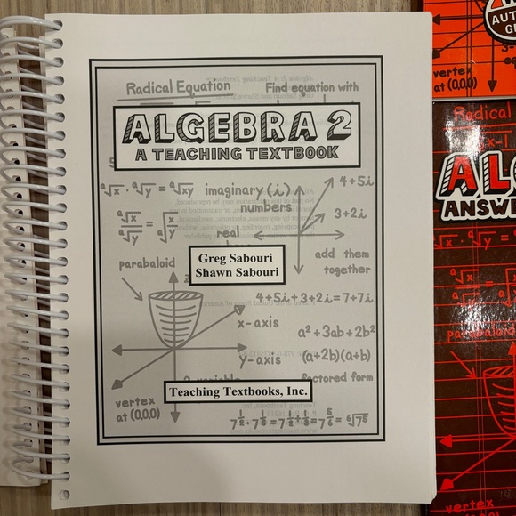 NWOT Teaching Textbooks Math Algebra 2 2.0 Bundle - Picture 2 of 5